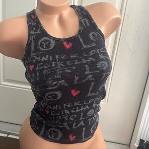 Y2K J.LO jennifer lopez tank top tee size S small